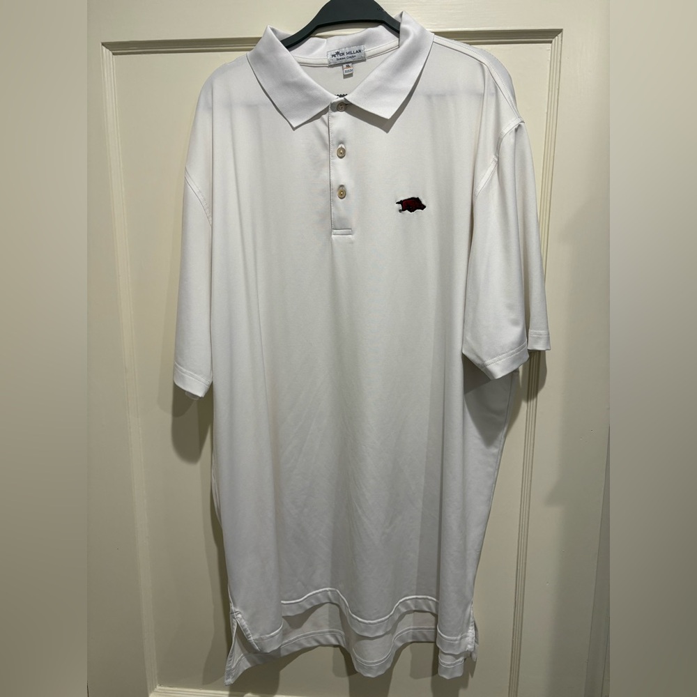 Peter Millar Arkansas Razorback Polo